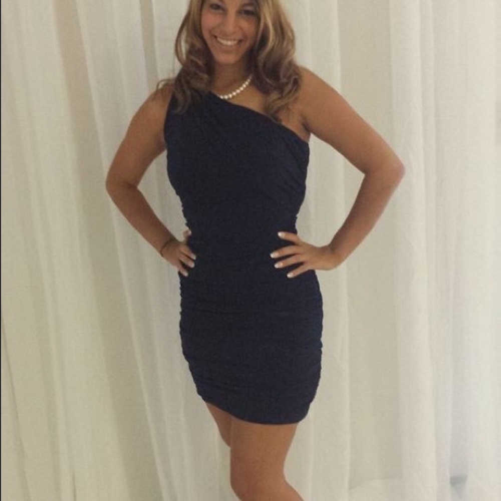 Navy Blue Dress